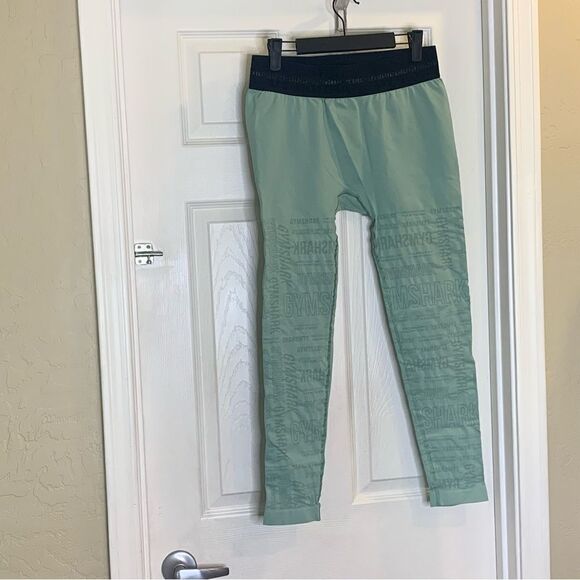 Gymshark Vision Leggings Seafoam Green Size XL - Picture 3 of 7